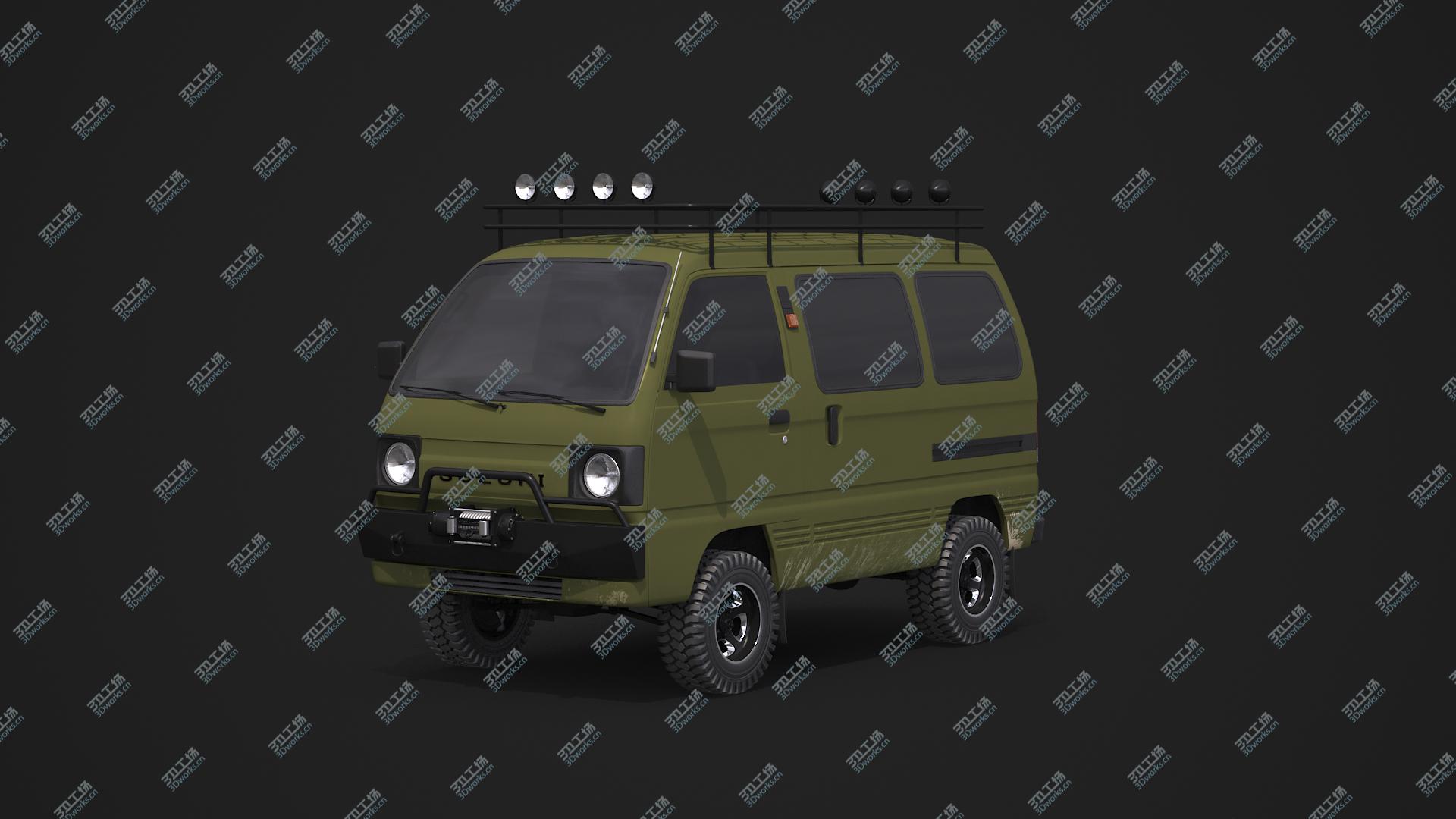 images/goods_img/20210319/3D Suzuki Carry 4x4 model/3.jpg